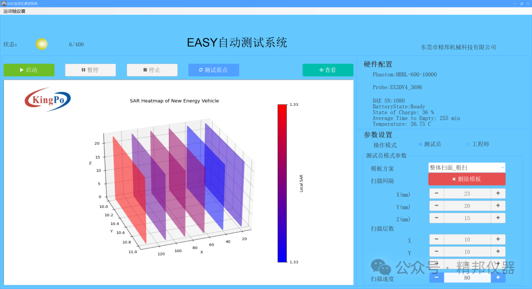 汽车SAR测试系统插图1 试验机